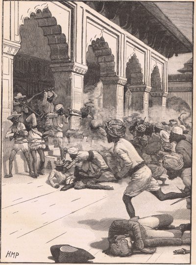 Arrest of the Rajah of Benares AD 1781 by Henry Marriott Paget